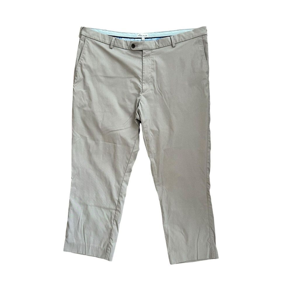 Peter Millar Pants Men *41x26 Crown Sport  EB50FB  Beige Golf Performance‎ READ